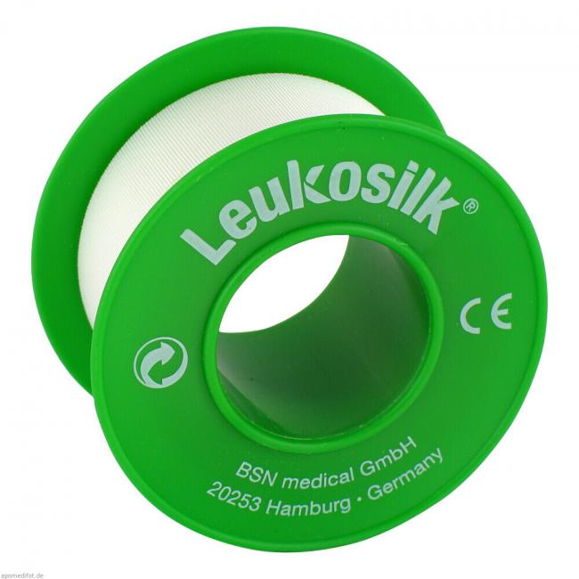 LEUKOSILK 2,5 cmx5 m (1 St) Preisvergleich, PZN 12655404