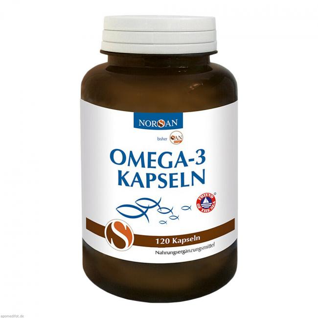 SAN OMEGA3 Kapseln (120 St) Preisvergleich, PZN 12891731 · MediPreis.de