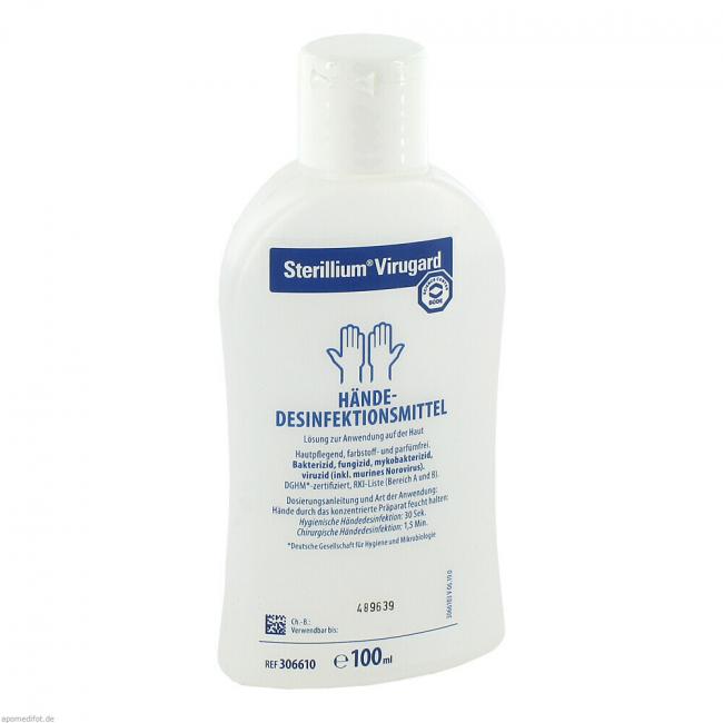 STERILLIUM Virugard Lösung (100 ml) Preisvergleich, PZN 7243036 ...