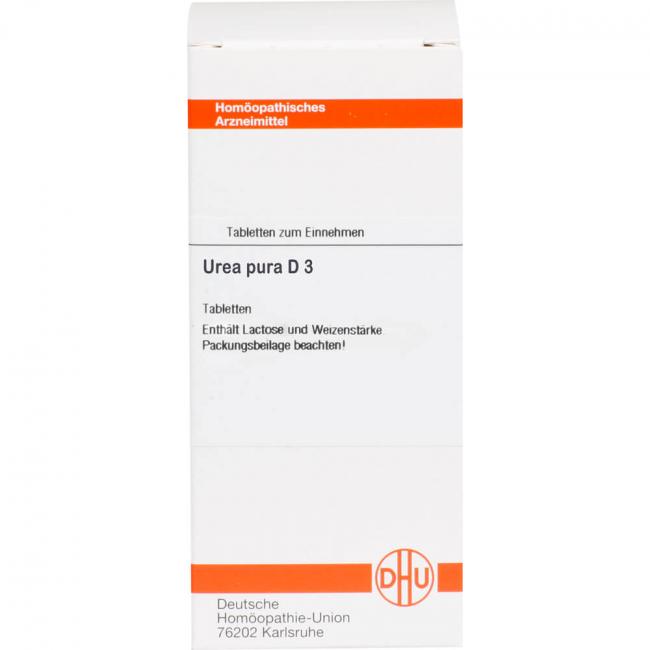 UREA pura D 3 Tabletten (80 St) Preisvergleich, PZN 7597219 · MediPreis.de