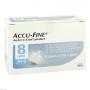 ACCU FINE sterile Nadeln f.Insulinpens 8 mm 31 G