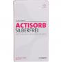 ACTISORB SILBERFREI 10,5x19 cm Aktivkohle
