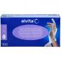 ALVITA Vinyl Unt.Handschuhe unsteril puderfrei L