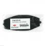 AUGENBINDE oval m.Gummiband schwarz