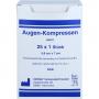AUGENKOMPRESSEN 5,8x7 cm steril