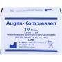 AUGENKOMPRESSEN 5,8x7 cm unsteril