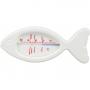 BADETHERMOMETER Fisch weiß