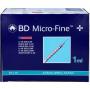 BD MICRO-FINE+ Insulinspr.1 ml U40 12,7 mm BD MICRO-FINE+ Insulinspr.1 ml U40 12,7 mm