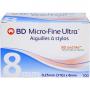 BD MICRO-FINE ULTRA Pentapoint Pen-Nadeln 0,25x8mm
