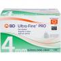 BD ULTRA-FINE PRO Pen-Nadeln 4 mm 32 G 0,23 mm