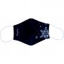 BEPOLITE Maske antibakteriell waschbar snowflakes