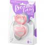 CURAPROX Schnuller 0-7 Monate Gr.0 3-7 kg rosa