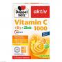 DOPPELHERZ Vitamin C 1000+D3+Zink Depot Tabletten