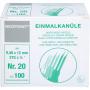 EINMALKANÜLE Neopoint 27 Gx3/4 0,4x20 mm steril