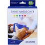 EINNEHMEBECHER o.Griff+Deckel 12mm milchig