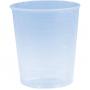 EINNEHMEGLAS Kunststoff 30 ml blau
