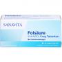 FOLSÄURE SANAVITA 5 mg Tabletten