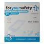 FORYOURSAFETY selbstklebender Wundverband 10x10 cm FORYOURSAFETY selbstklebender Wundverband 10x10 cm