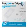 FORYOURSAFETY selbstklebender Wundverband 6x7 cm