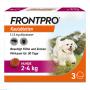 FRONTPRO 11 mg Kautabletten f.Hunde 2-4 kg