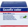 GAZOFIX color Fixierbinde kohäsiv 6 cmx20 m grün