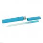 GLASFEILE blau 14 cm Köcher blau
