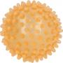 IGELBALL 6 cm orange transparent
