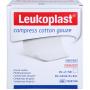 LEUKOPLAST compress Cotton Gauze 10x10cm ste.8f