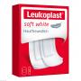 LEUKOPLAST soft white Str.19x72mm 12St/38x72mm 8St