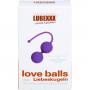 LUBEXXX Liebeskugeln für Beckenbodentraining lila