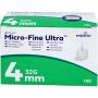 MICRO-FINE Ultra Pen-Nadeln 4 mm 32 G