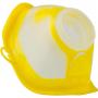 MICRODROP RF7 Maske Kind gelb transparent
