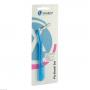 MIRADENT Interd.Pic-Brush Set 1Halt+1Bü.tran.blau