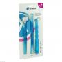 MIRADENT Pflegeset I-Prox Care Set blau trans.
