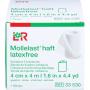 MOLLELAST haft Binden latexfrei 4 cmx4 m weiß