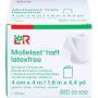 MOLLELAST haft Binden latexfrei 4 cmx4 m weiß