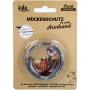 MÜCKENSCHUTZ Armband PU-Leder mischgrau KDA