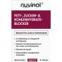 NUVINOL Fett- & Zucker- & Kohlenhydrateblock.Tabl.