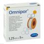 OMNIPOR Fixierpflaster Vlies 1,25 cmx5 m