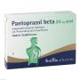 PANTOPRAZOL beta 20 mg acid magensaftres.Tabletten