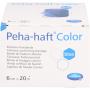 PEHA-HAFT Color Fixierbinde 6 cmx20 m blau