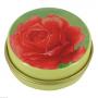 PILLENDOSE rund Blumen Motiv
