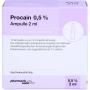 PROCAIN pharmarissano Ampulle 0,5% 2 ml Inj.-Lsg.