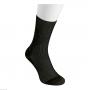 SILBER DIABETIKER Socken o.Bund Gr.M 38-40 schw.
