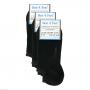 SILBERSOCKEN kurz Gr.M schwarz