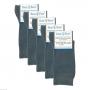 SILBERSOCKEN standard Gr.XL 44-46 granit