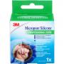 SILIKONBESCHICHTETES Pflaster 2,5 cmx5 m Rolle