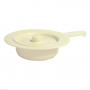 STECHBECKEN Kunststoff 31 cm m.Deckel u.Griff cre.