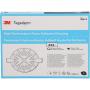 TEGADERM 3M Foam Adhesive 14,3x15,6 cm oval 90613