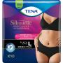 TENA SILHOUETTE Plus L black Inkontinenz Pants